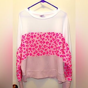 Women’s Cabana by Crown and Ivy Leopard Sweatshirt